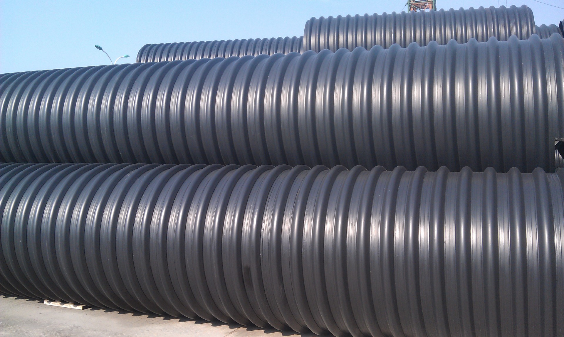 江西HDPE钢带螺旋波纹管生产厂家*钢带螺旋波纹管定制