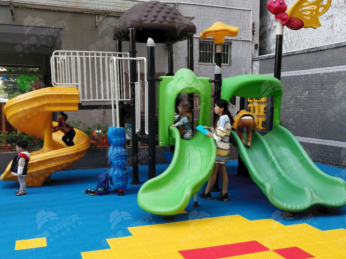 广州幼儿园地板 悬浮地板 广州室外唯美康弹性运动地板
