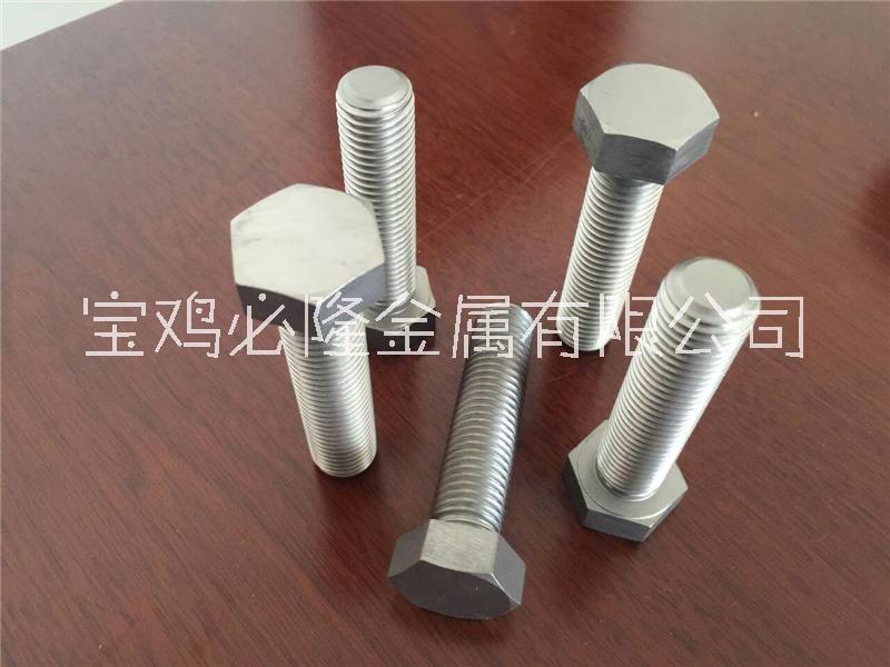 纯钛螺丝 钛合金螺栓 非标钛螺杆定制 钛标准件现货批发图片