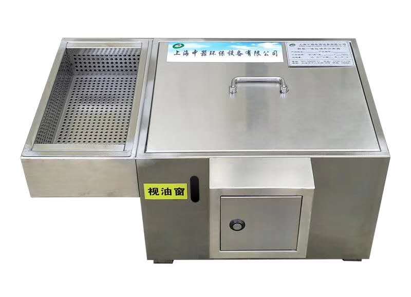 上海嘉定供应餐饮用槽下式不锈钢油水分离器PW-C-5不锈钢设备送货上门安装图片