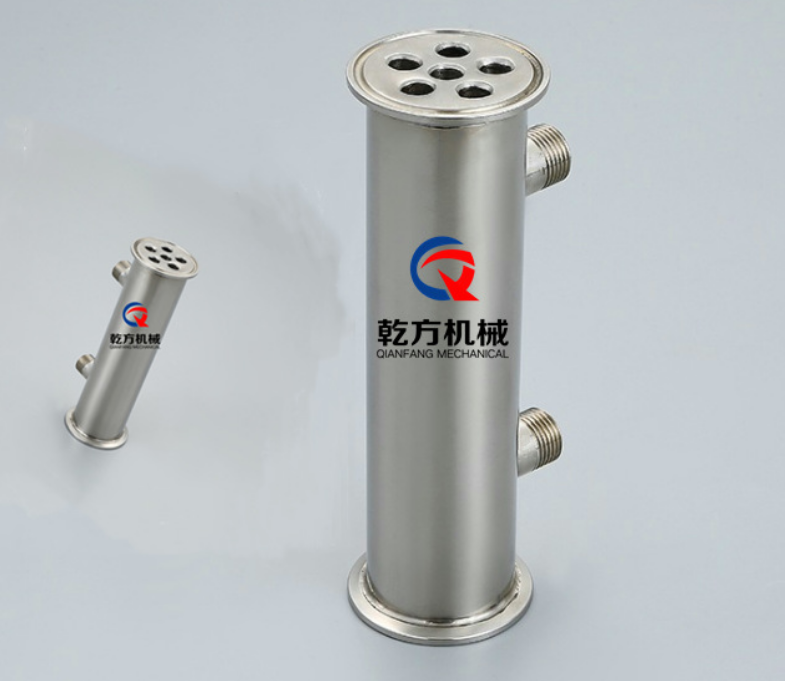 外丝卫生级不锈钢冷凝器 蒸发器 水冷却器 冷凝器水冷