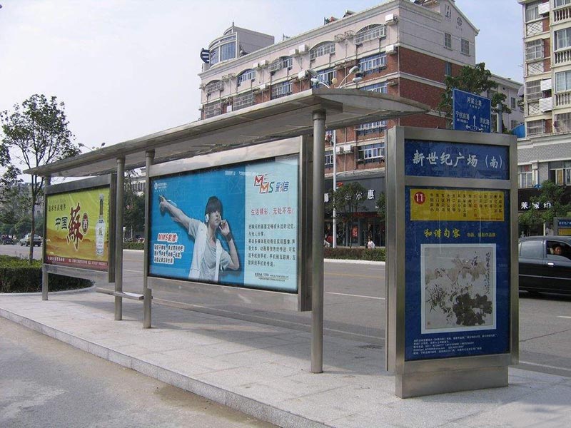 昌吉公交  站台生产货源充足图片