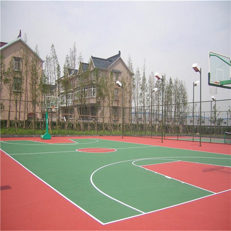 惠州社区排球场地丙烯酸地胶批发