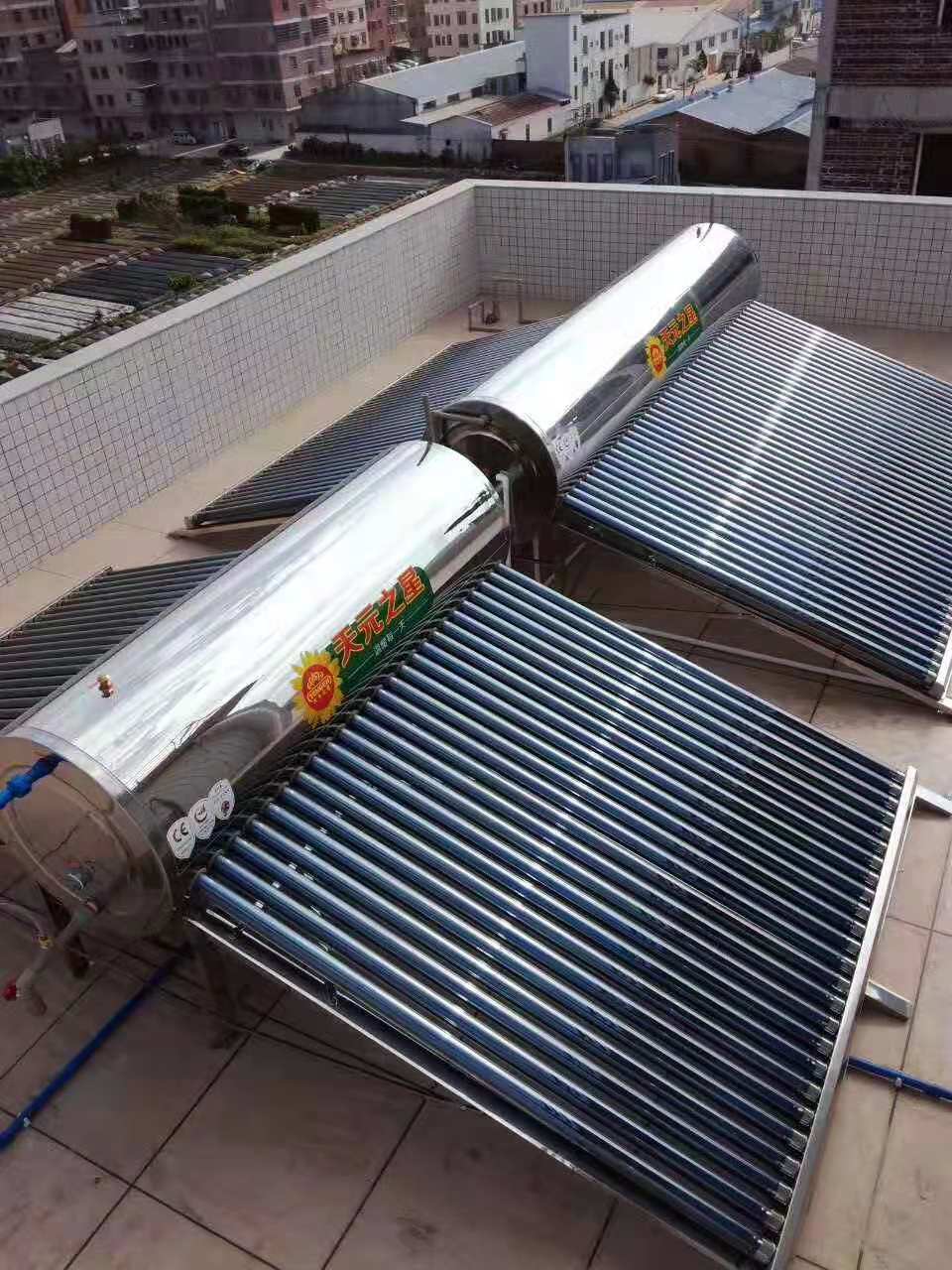 佛山 承接各种大型太阳能光伏热水工程公司_太阳能热水工程报价图片
