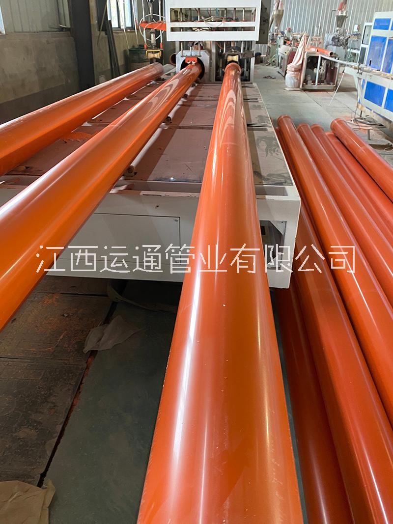江西mpp电力管厂家 非开挖改性聚丙烯电缆顶管护套管Dn100-250mm