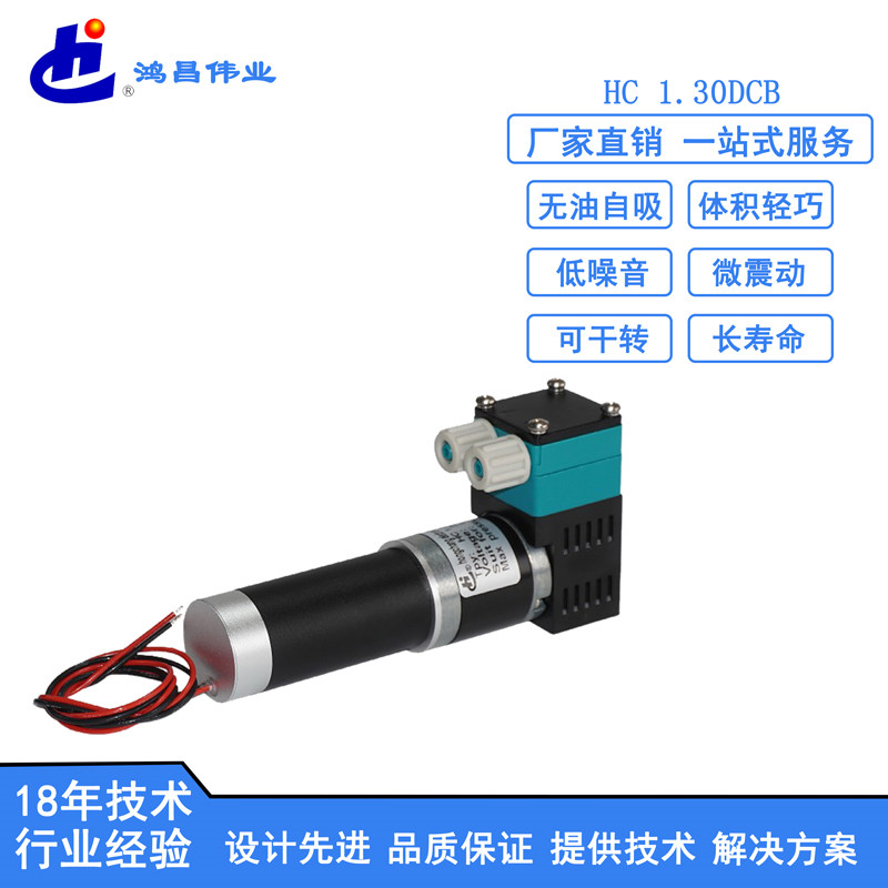 HC 1.30DCB微型液泵批发 喷码机无刷墨水泵 高压水泵