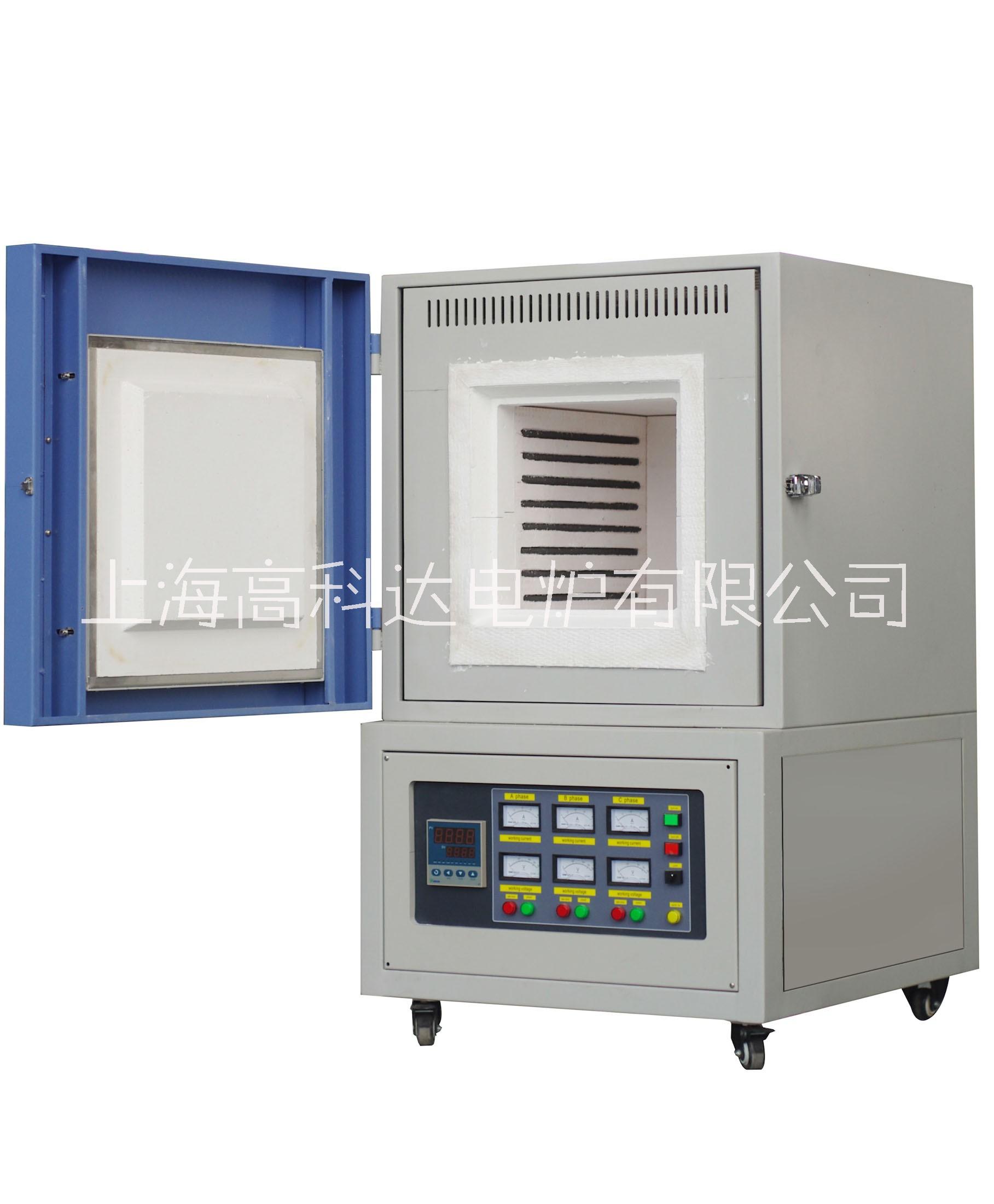上海市马弗炉厂家箱式高温炉 实验室1200度高温马弗炉箱式电阻炉实验电炉一体式陶瓷纤维