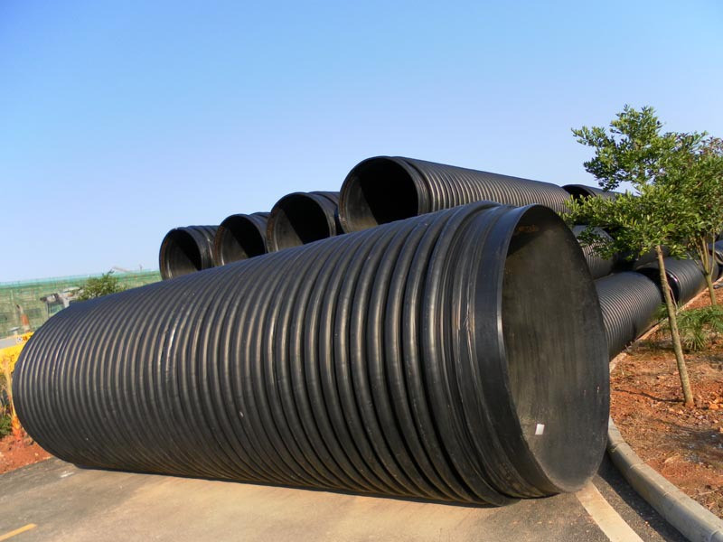 厂家批发高筋增强聚乙烯（HDPE）缠绕管
