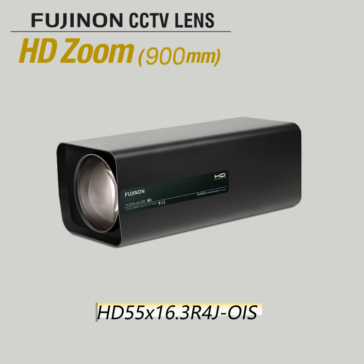 富士能55倍光学防抖镜头 HD55x16.3R4J-OIS  焦距16.3- 900mm
