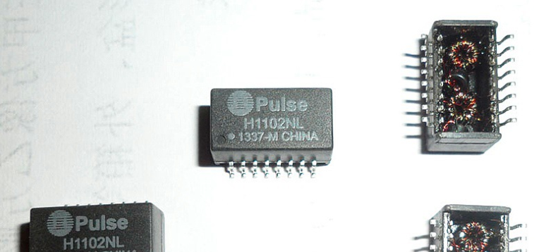 SOP-16P网口变压器通用H1102NL百兆贴片IC以太网PULSE100M滤波器 H1102NL网口变压器