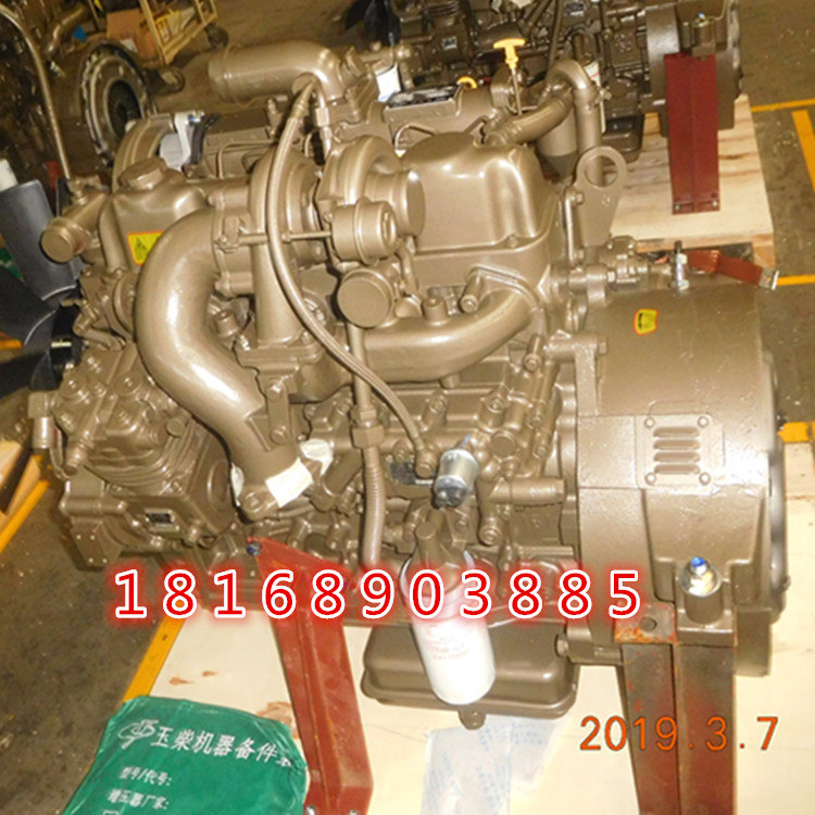 玉柴4110 国三 中冷增压 160马力 发动机总成YC4E160-33柴油机