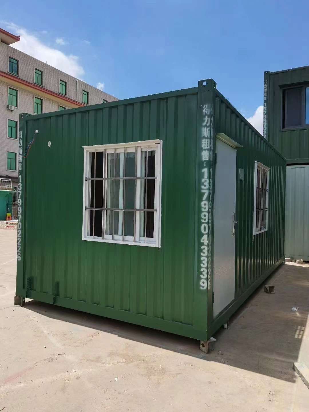 漳州市住人集装箱移动房彩钢房活动板房厂家