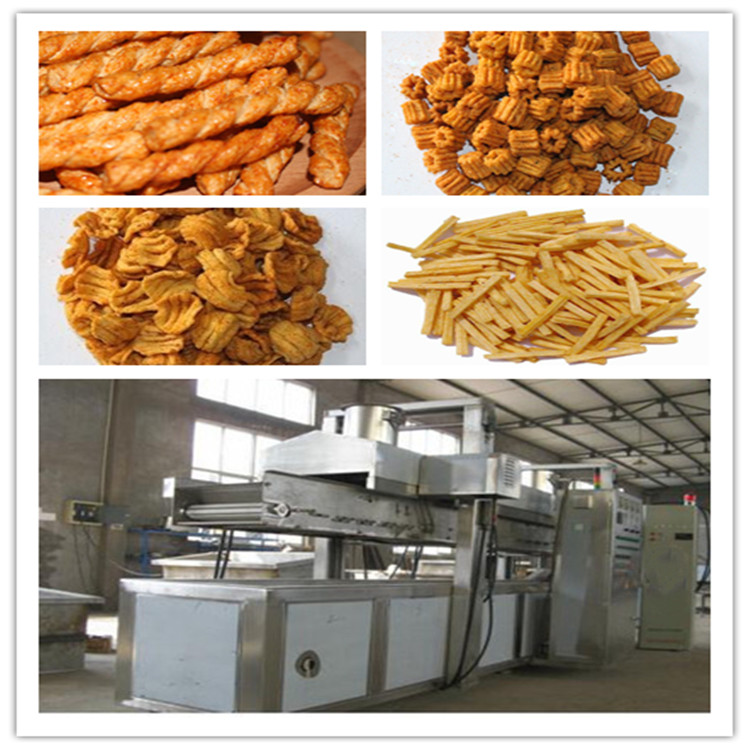 墨西哥玉米片生产加工设备生产线玉米片生产加工设备膨化机图片