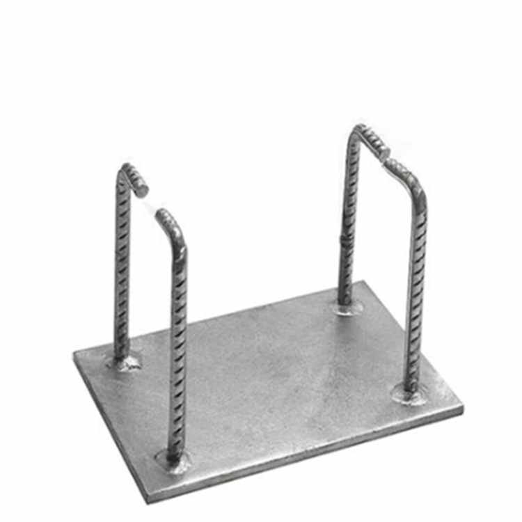 焊接钢板预埋件镀锌焊接钢板预埋件 高强度地脚螺栓 桥梁建筑支座板