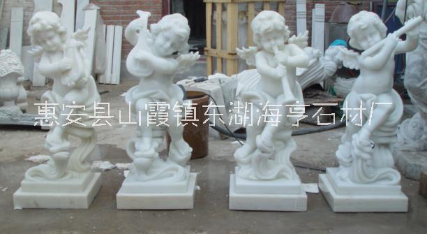 泉州市西方人物厂家石雕欧式人物 汉白玉西方人物 欧式天使雕塑四季女神雕塑