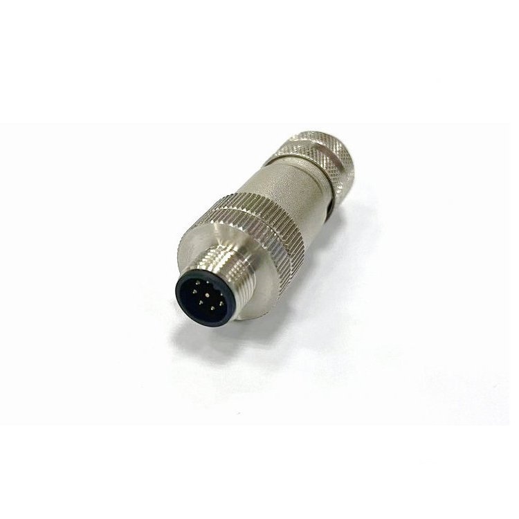 M12-8针直头自接线缆