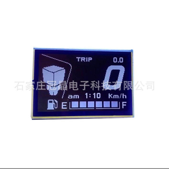 石家庄仪器仪表COG显示模块生产厂家 河北168*108黑底白字显示屏价格图片