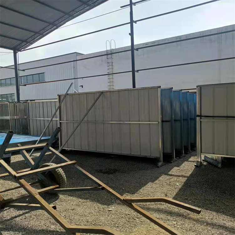 天津津南区施工围挡板出售 彩钢板围挡工程承接 随时发货图片