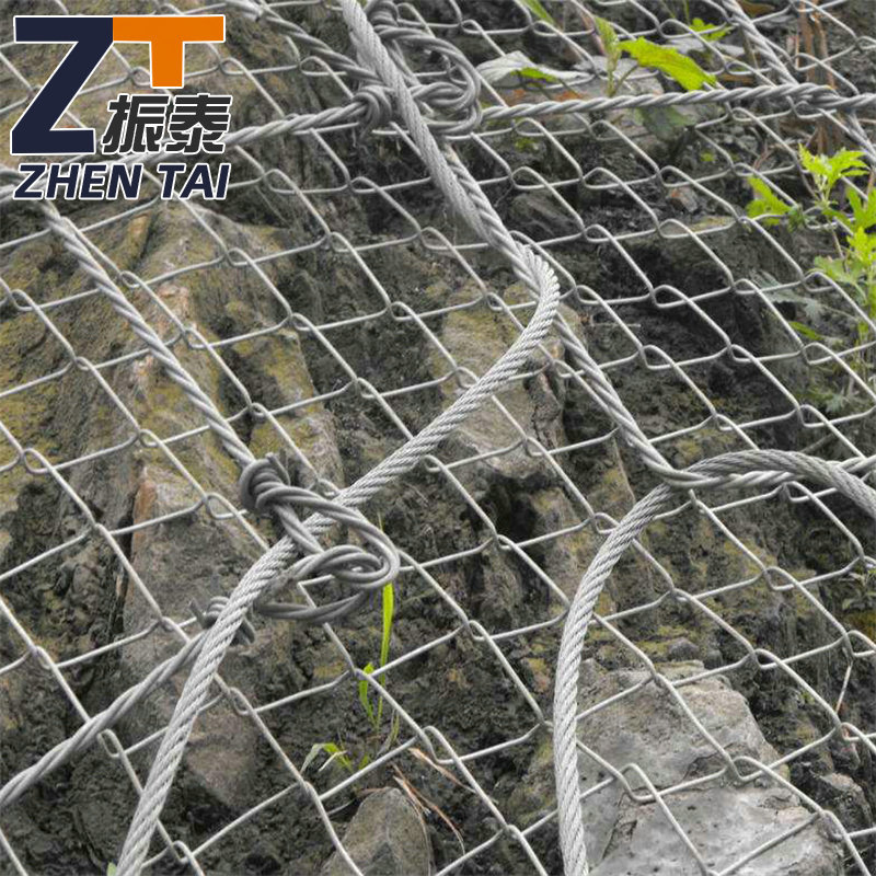 厂家sns柔性主动边坡防护网 落石拦截网 主动防护网厂家图片