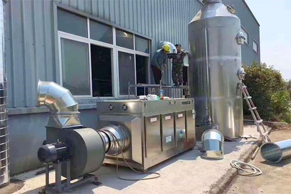 废气处理工程 环保废气处理工程 废气一体化式集装箱处理设备