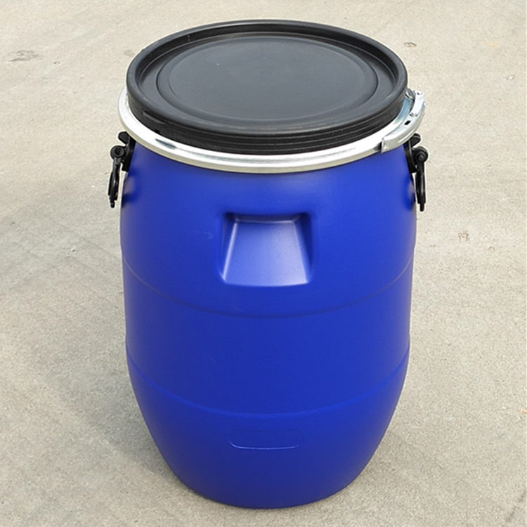 50L法兰桶5升抱箍塑料桶50公斤塑料包装桶