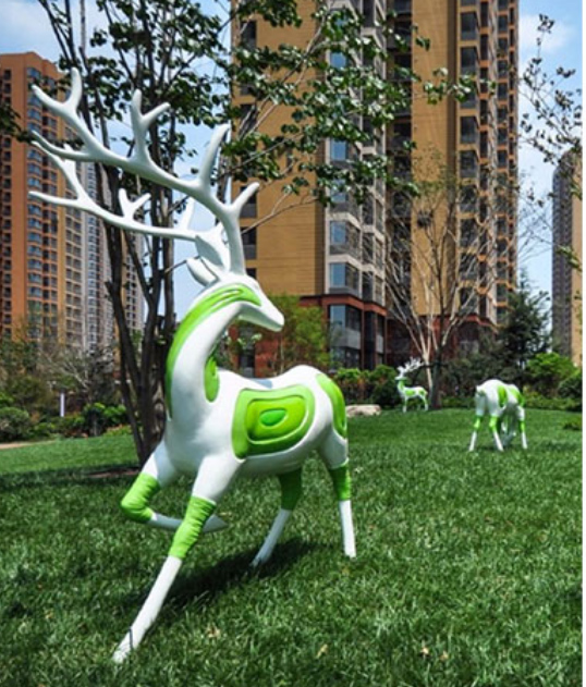大型不锈钢雕塑制作厂家公园景观批发