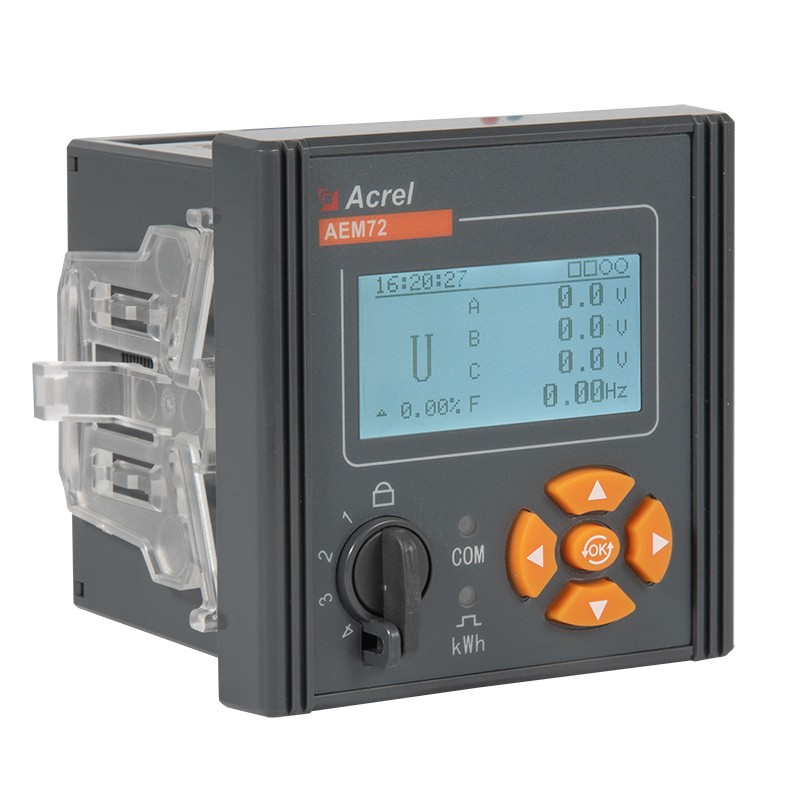 安科瑞AEM72三相电力参数测量仪表 DL/T645-2007协议适用工矿业