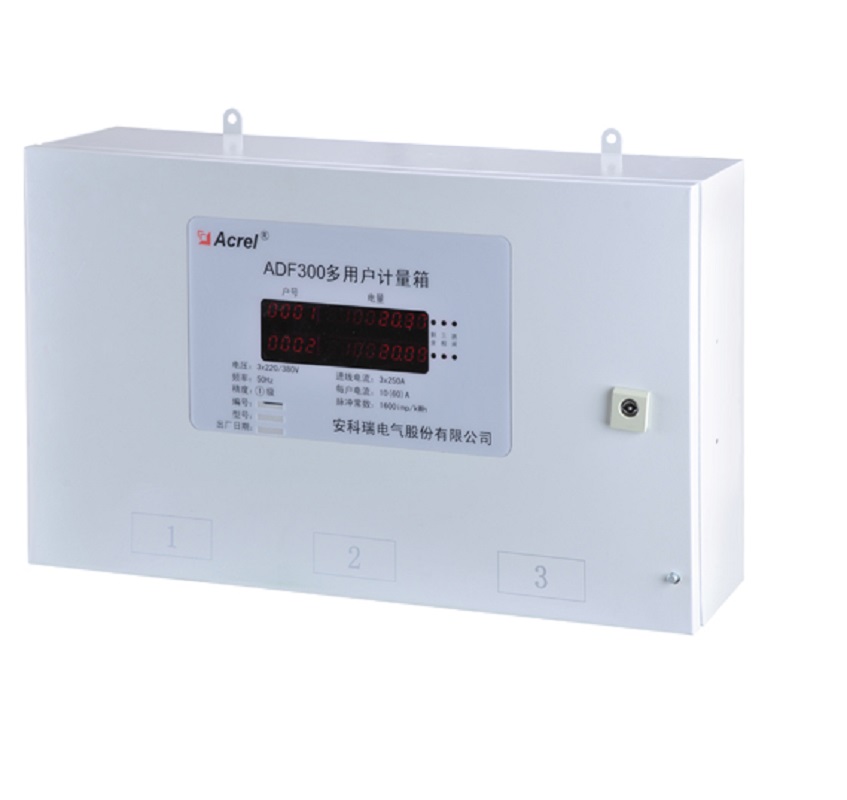 安科瑞ADF300L-3S远程计量表集中安装三路三相回路3*1(6A接入