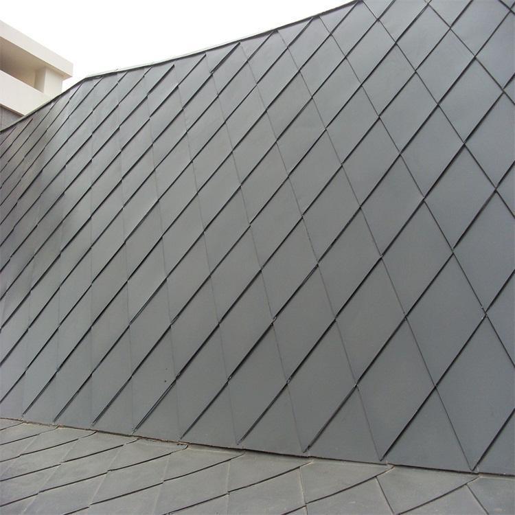 杭州厂家 平锁扣0.8厚3004氟碳漆 建筑铝镁锰金属屋面图片