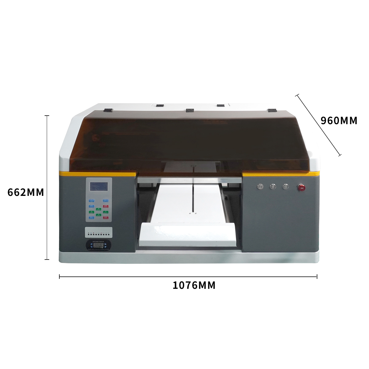 驰彩UV平板水晶标卷材打印机小型A3印刷批发