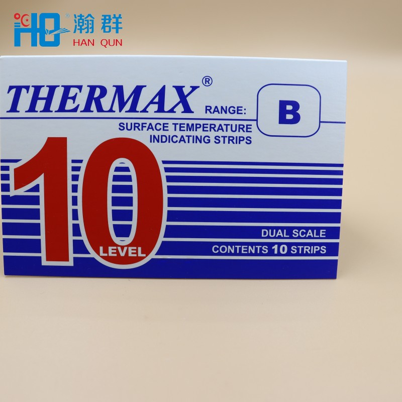 英国进口Thermax热敏试纸测温纸10B:77- 127度批发