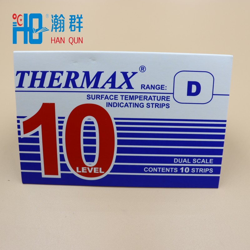 测温纸10D：188-249度英国TMC温度热敏试纸 THERMAX温度纸批发