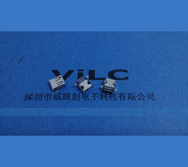 MICRO HDMI 19P母座批发