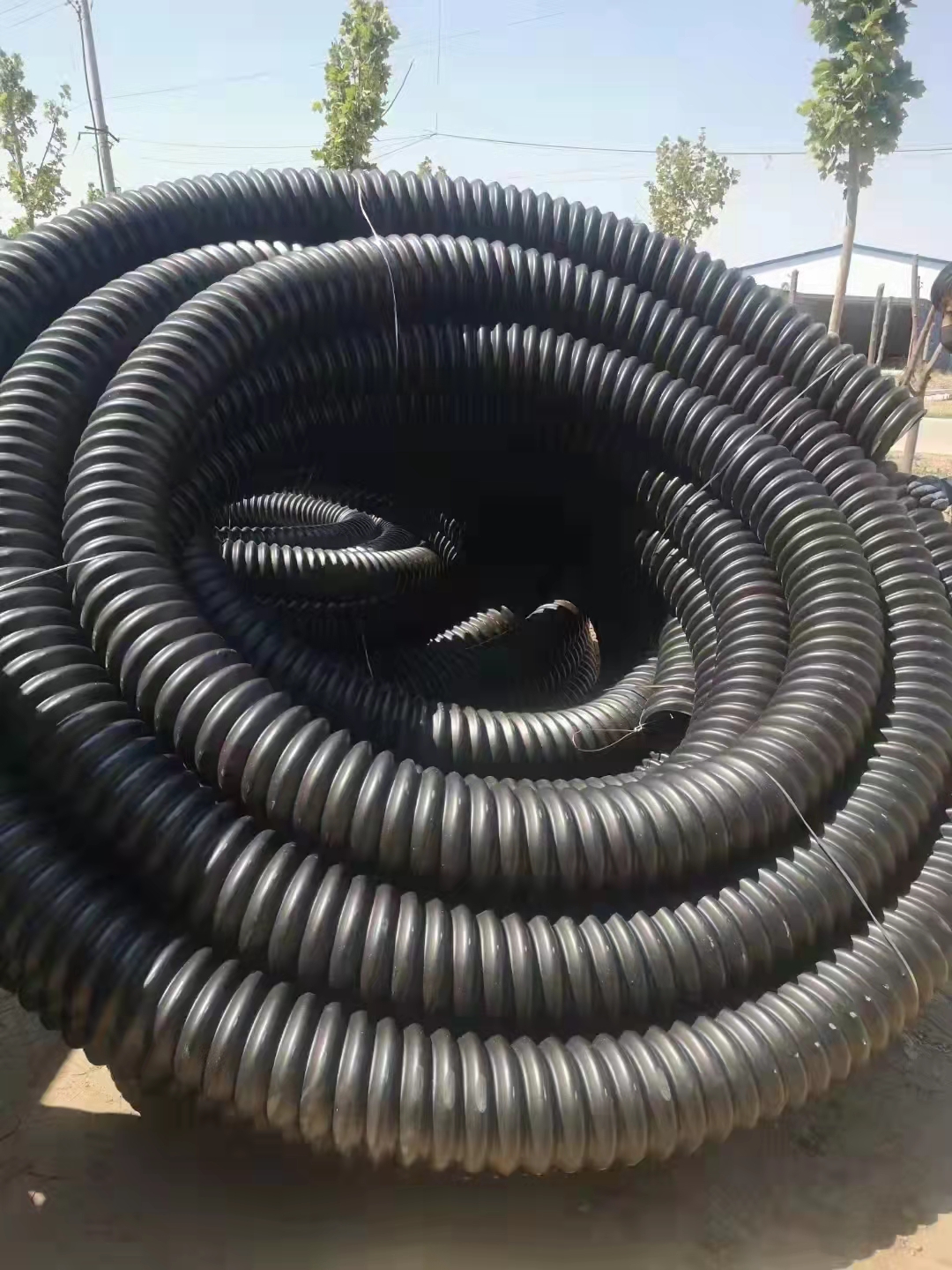 供应碳素螺纹管 用于地下电缆穿线的100mm碳素管