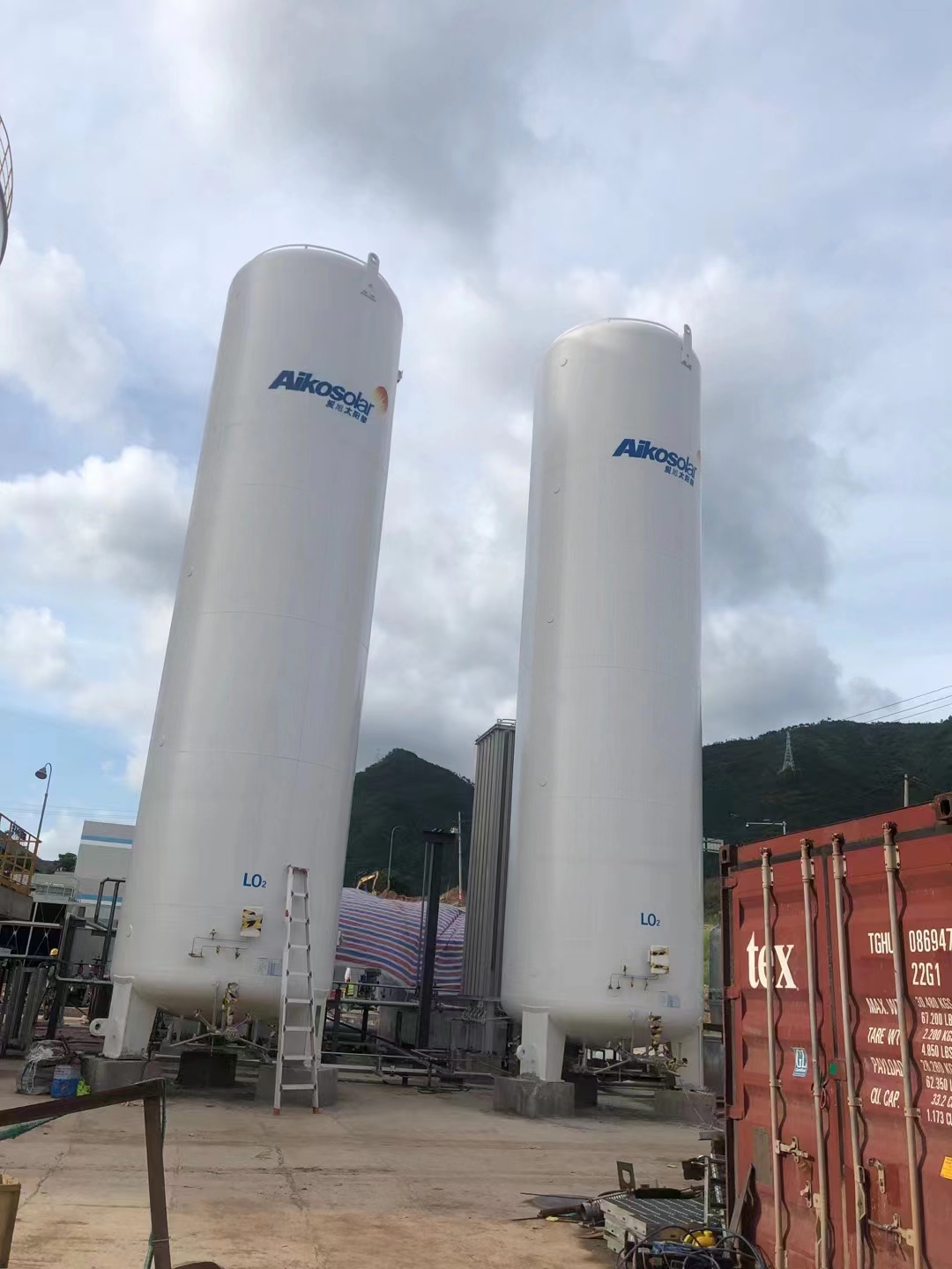 50立方ASME液氧储罐供应 ASME储罐出口马来西亚