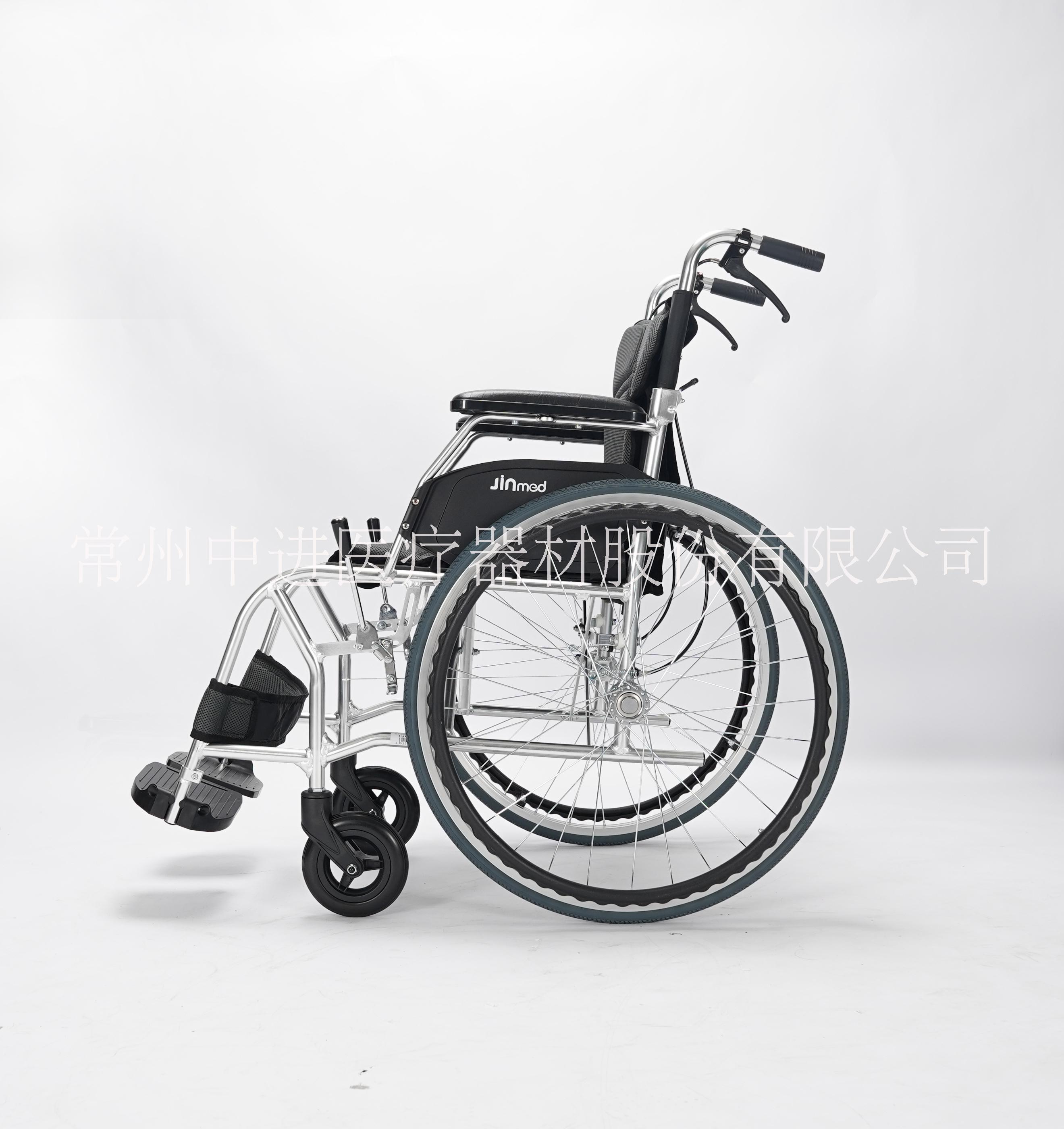 常州市中进航钛铝合金轮椅车老年人助行轮椅车残疾人轮椅厂家