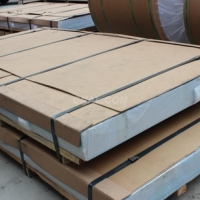 湖北氧化合金铝板厂家 现货1060铝花纹板 氧化拉丝铝板供应图片