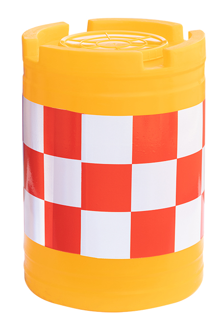 吹塑滚塑可移动防撞桶生产厂家-浙江定制中号圆柱形塑料防撞桶
