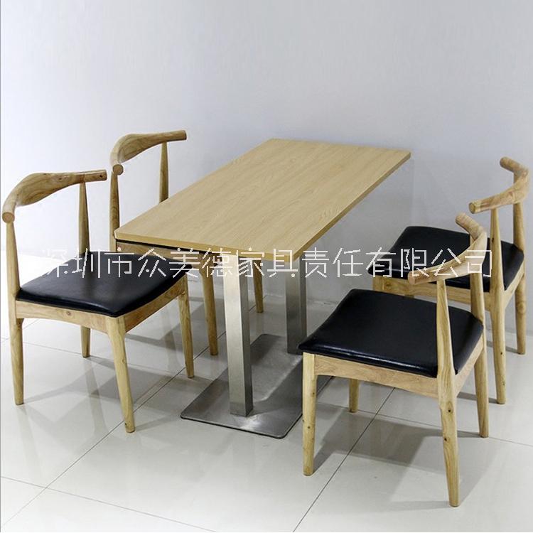 防火板餐桌定制,西餐厅餐桌椅定做,木饰面桌子订制加工厂