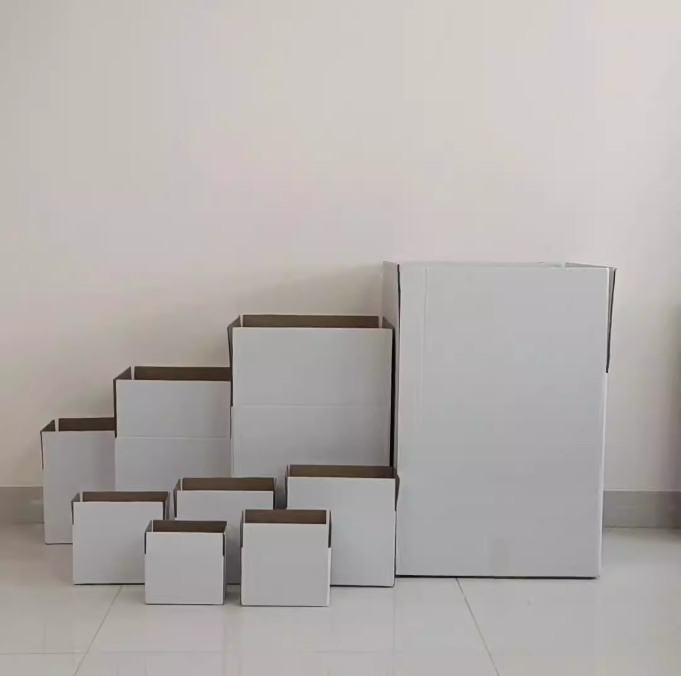 上海厂家 白色纸箱瓦楞三层五层纸箱包装箱定制