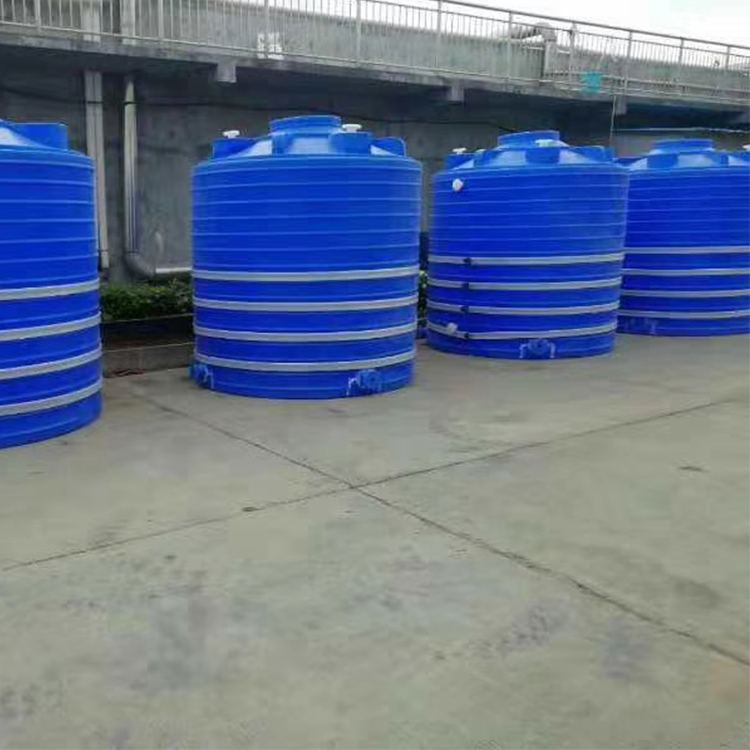 随州定制8吨PE塑料水箱 8立方耐酸碱化工储罐 8000L塑胶圆桶 外加剂储存