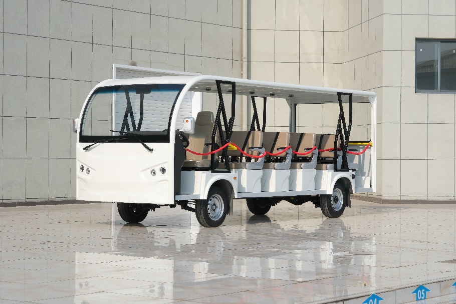 电动观光车K型23人 大型活动现场电动观光车安全可靠