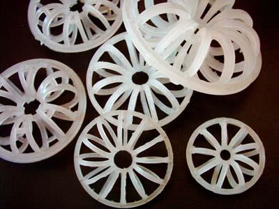 净化塔中塑料泰勒花环 厂家提供不同规格不同材质订制加工生产 pp泰勒花环