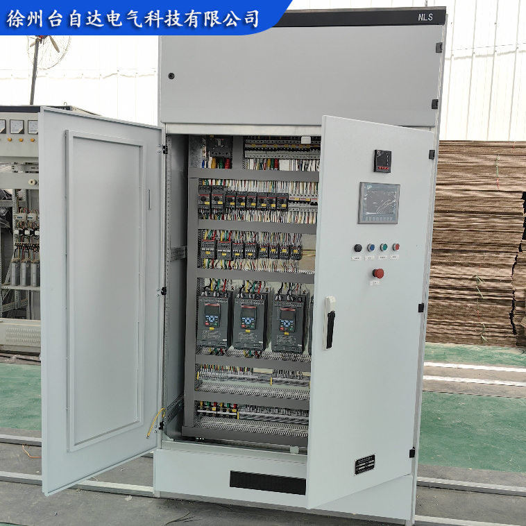 徐州市鄂尔多斯成套人机界面控制PLC柜 户内外防雨控制设备厂家