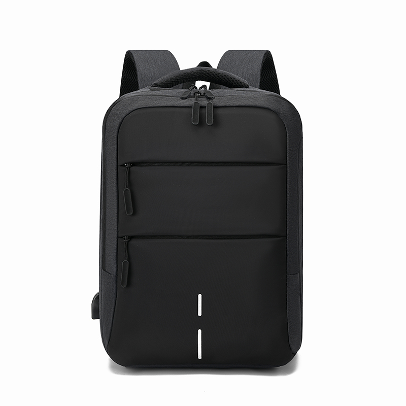 减负USB可充电背包大容量旅行包商务通勤休闲包笔记本电脑双肩包图片